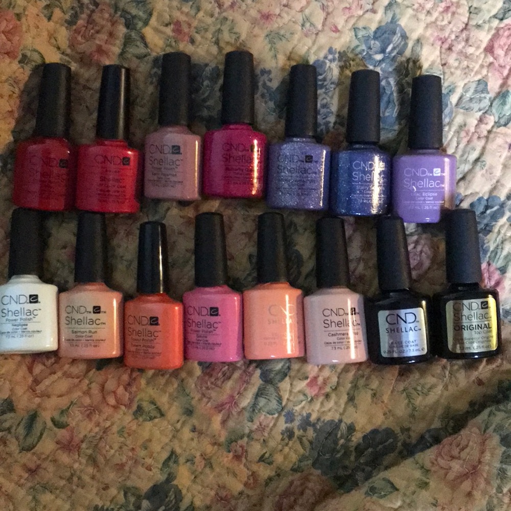 CND Shellac Lot of 15